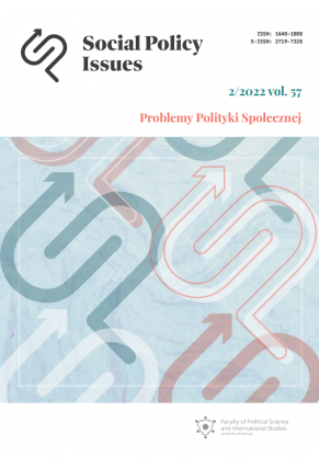 Problemy Polityki Społecznej 2/2022 vol. 57