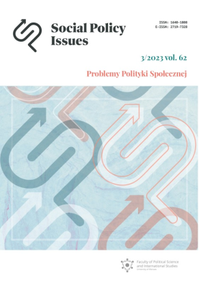 Problemy Polityki Społecznej 2/2023 vol. 61