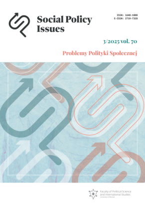 Problemy Polityki Społecznej 3/2025 vol. 70