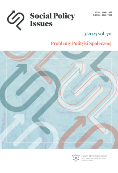 Problemy Polityki Społecznej 3/2025 vol. 70