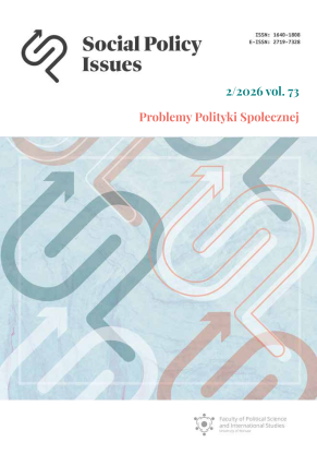 Problemy Polityki Społecznej 2/2026 vol. 73