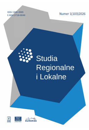 2026 STUDIA REGIONALNE I LOKALNE, NR 1 (103)