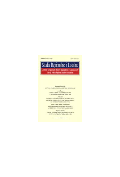 2004 STUDIA REGIONALNE I LOKALNE nr 2(16)