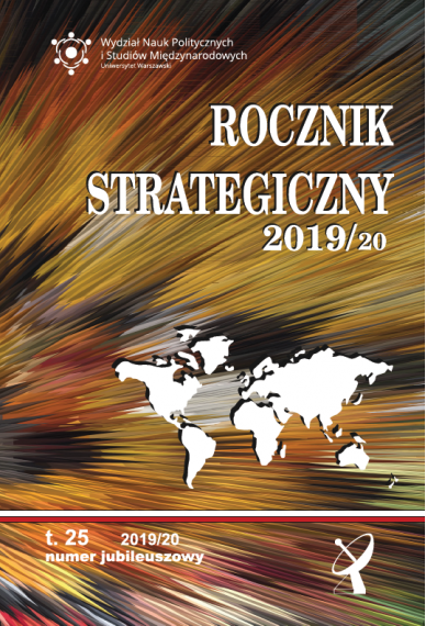 2019/2020 ROCZNIK STRATEGICZNY <br>t. 25